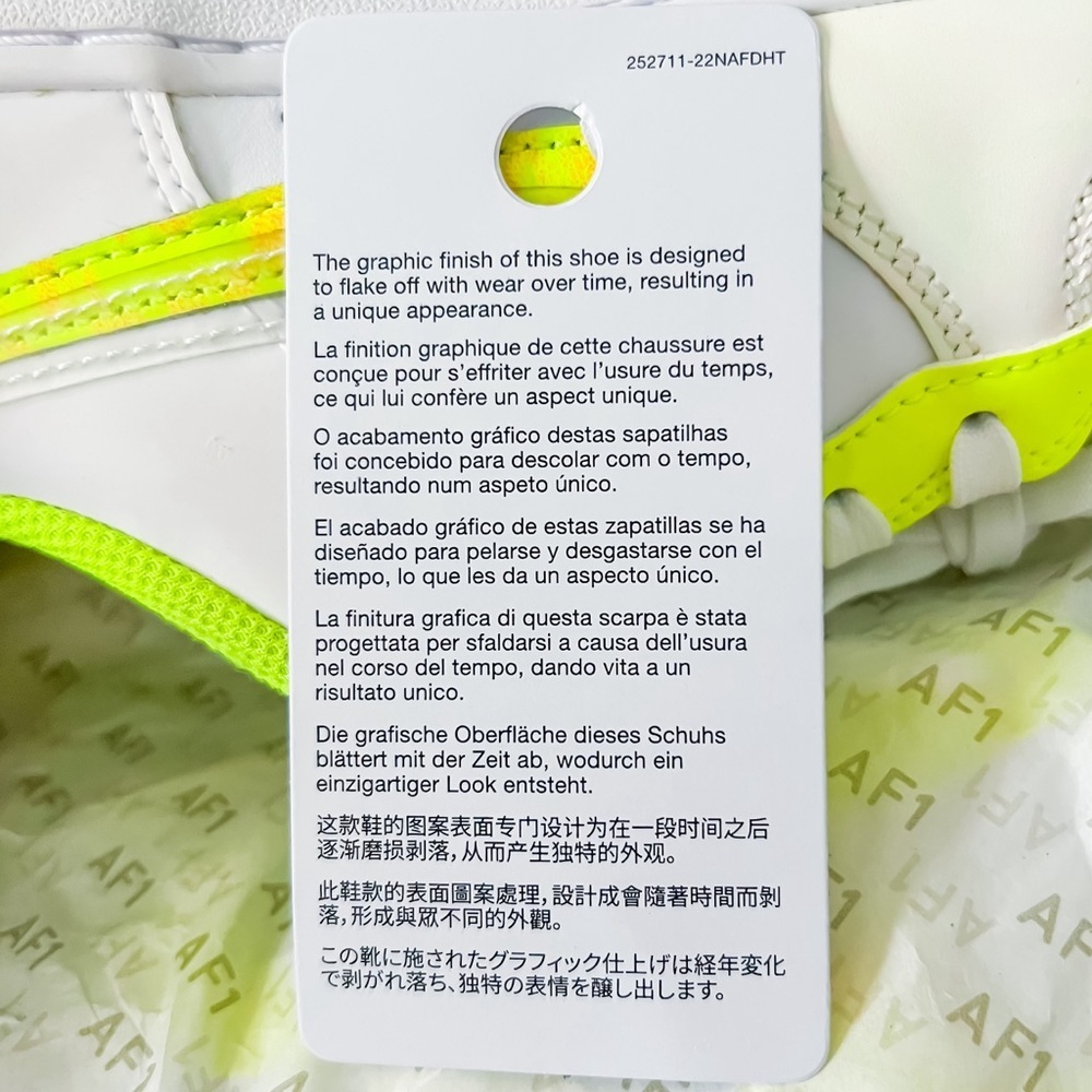 Nike Air Force 1 LV8, Size 4.5Y - Picture 9 of 10